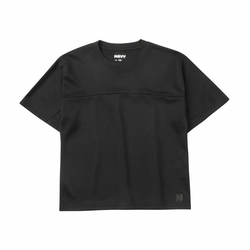 NAVY ドライメッシュTシャツ キッズ