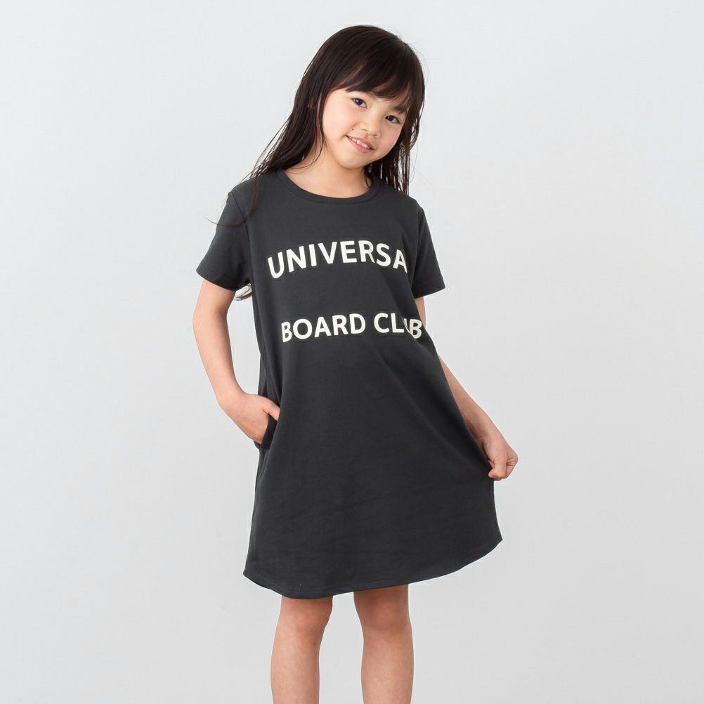 NAVY プリントチュニックTシャツ キッズ