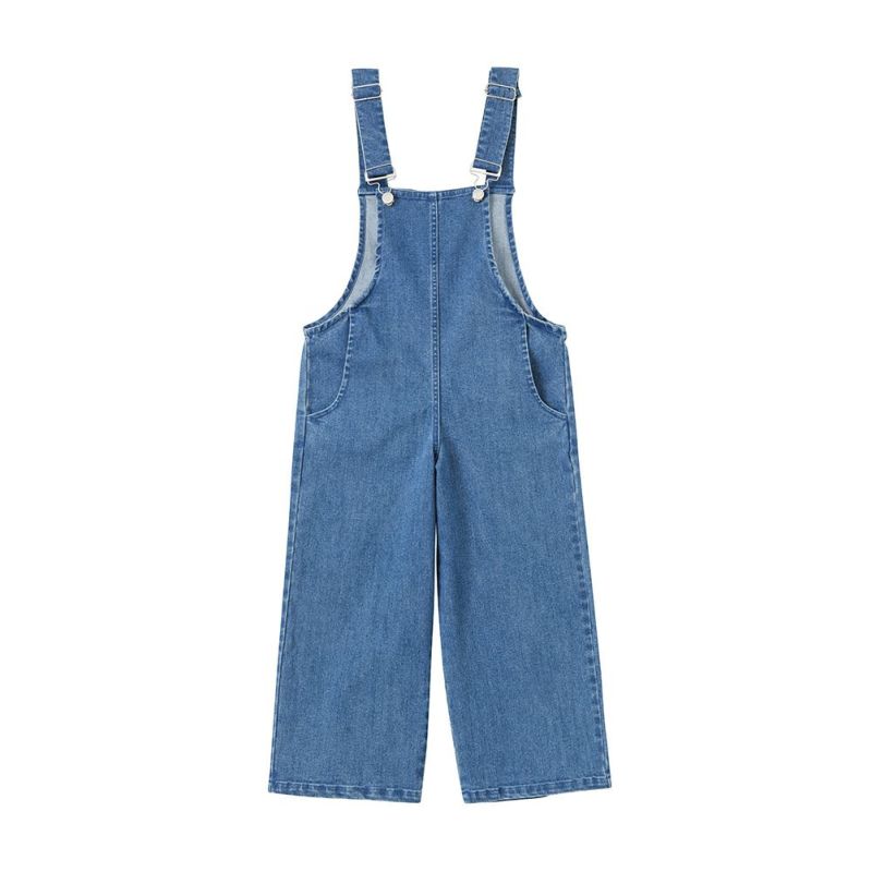 NAVY ストレッチデニムサロペット キッズ商品画像-12