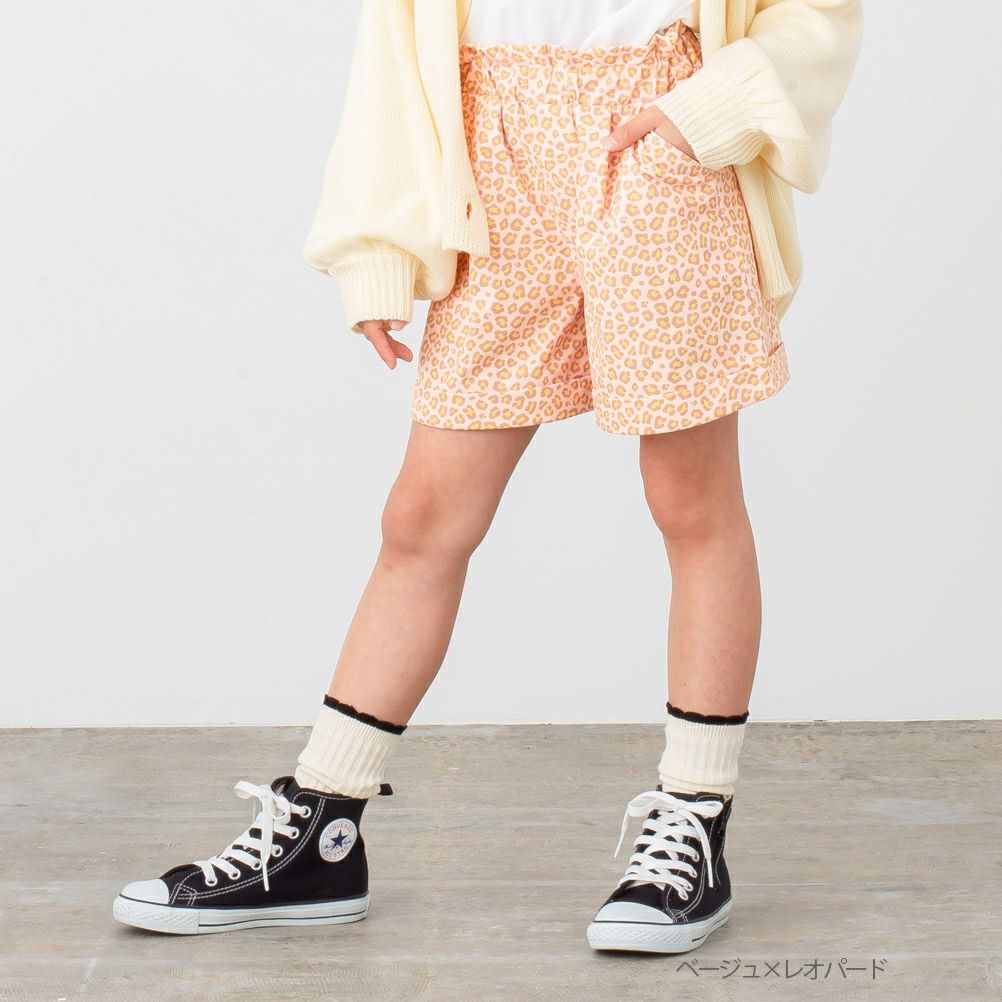 NAVY 4WAY プリントショートパンツ キッズ