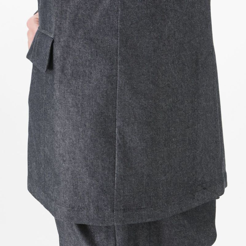 NAVY Rich the DENIM デニムライクジャケット メンズ