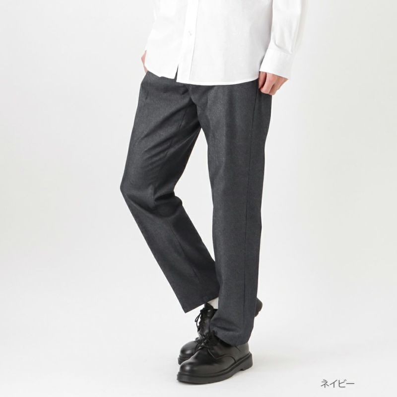 NAVY Rich the DENIM デニムライクスラックス メンズ商品画像-1
