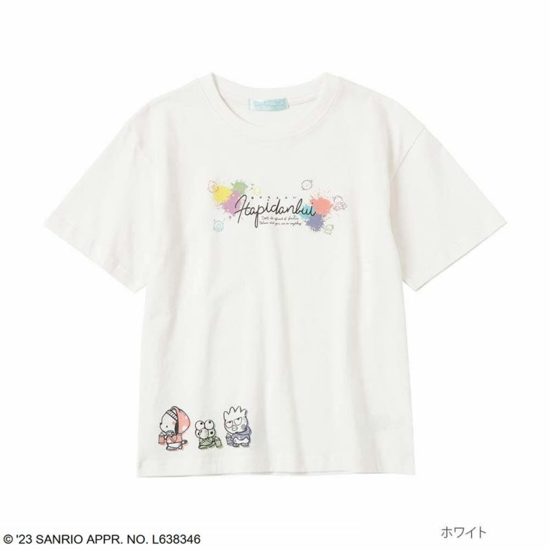 サンリオキャラクターズ はぴだんぶい 転写プリントTシャツ キッズ