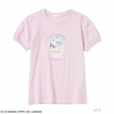 サンリオキャラクターズ パフスリーブTシャツ キッズ