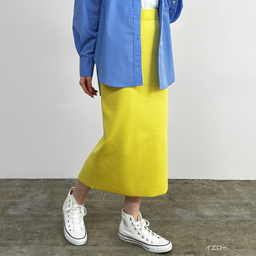 GOOD CREW ミラノリブスカート レディース