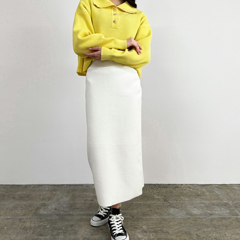 GOOD CREW ミラノリブスカート レディース