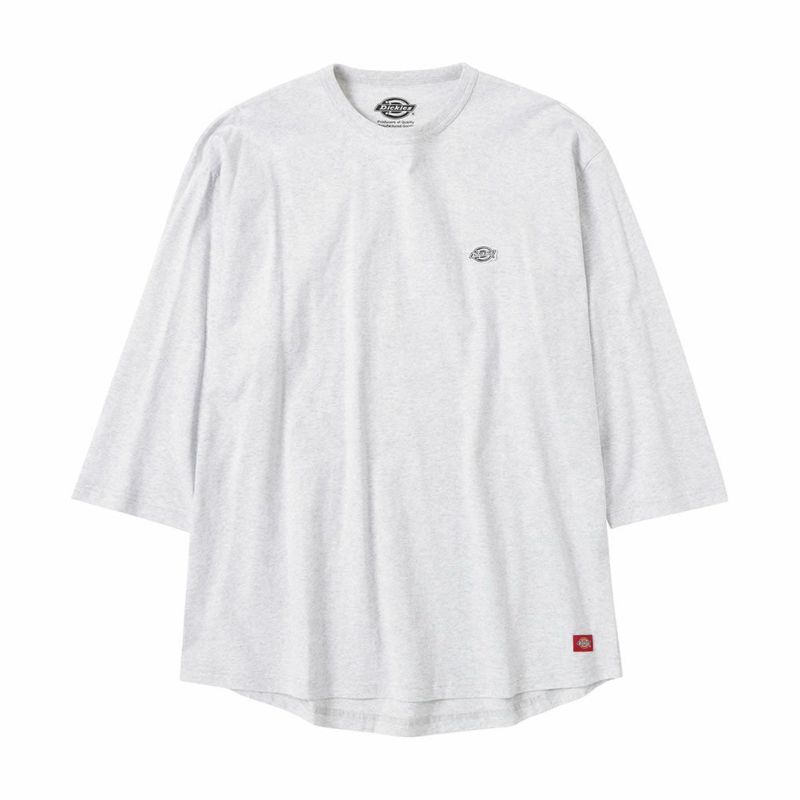 Dickies 7分袖ラウンドヘムTシャツ メンズ