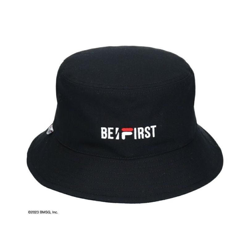 FILA×BE:FIRST コラボロゴ刺繍バケットハット【マスキングテープ2個セットをプレゼント】商品画像-2