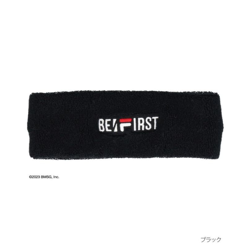 FILA×BE:FIRST コラボロゴ刺繍ヘッドバンド ネコポス 対応商品【マスキングテープ1個をプレゼント】商品画像-1