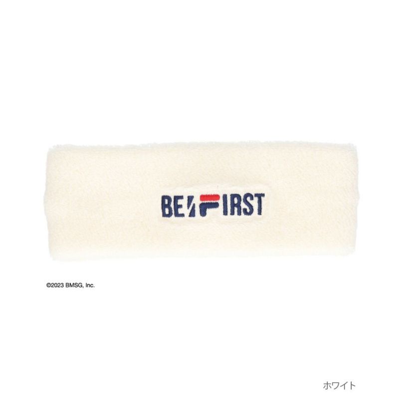 FILA×BE:FIRST コラボロゴ刺繍ヘッドバンド ネコポス 対応商品【マスキングテープ1個をプレゼント】商品画像-2