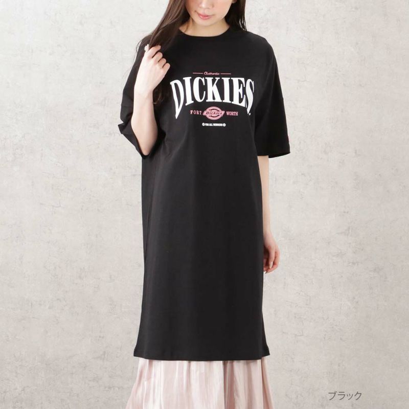Dickies フロントロゴプリントワンピース レディース商品画像-2