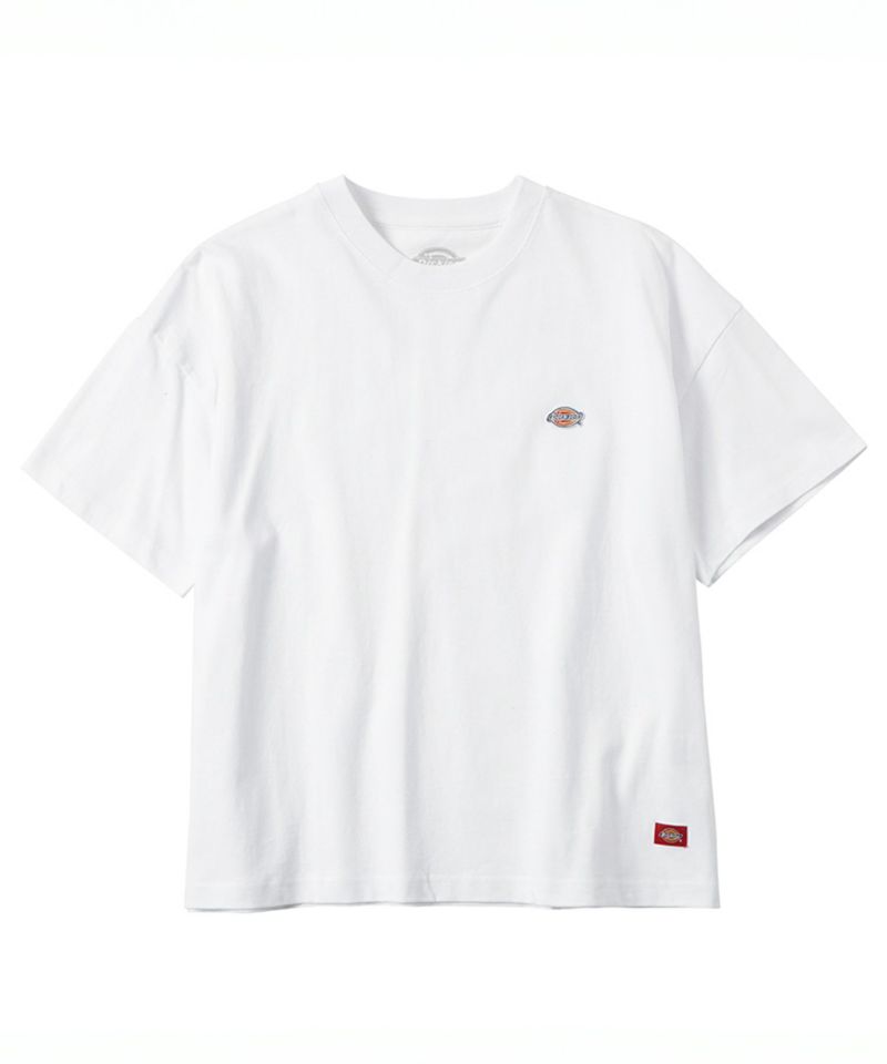 Dickies ベーシックワンポイント刺繍Tシャツ レディース