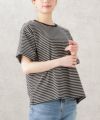 NAVY USAコットン ボーダーTシャツ レディース ネコポス 対応商品