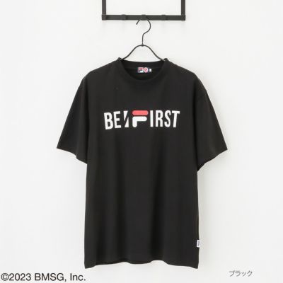 FILA×BE:FIRST コラボロゴ刺繍ジャージパンツ レディース