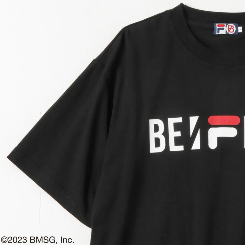 FILA×BE:FIRST コラボロゴプリントTシャツ レディース