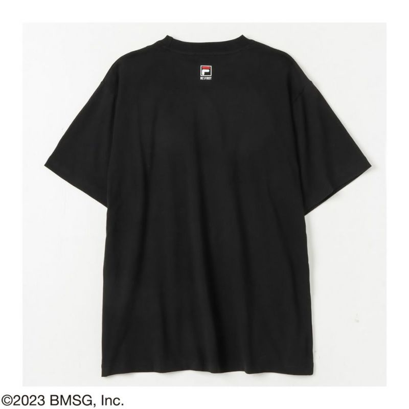 FILA×BE:FIRST コラボロゴプリントTシャツ レディース