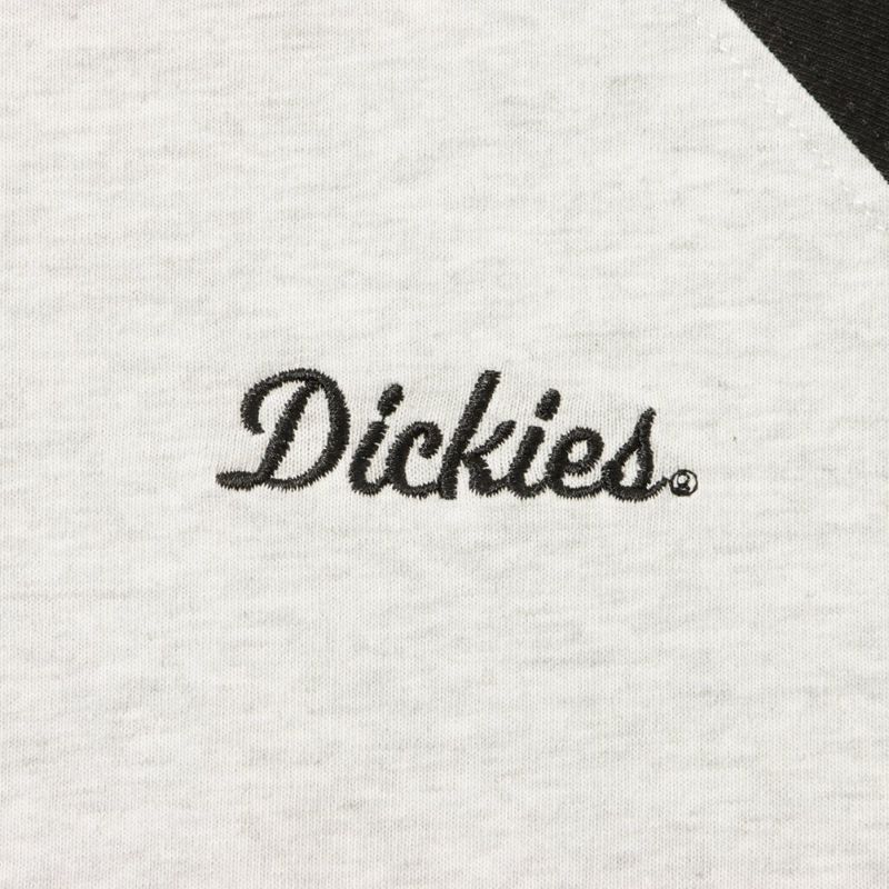 Dickies 袖配色ヘンリーネックTシャツ レディース メール便 対応商品商品画像-13