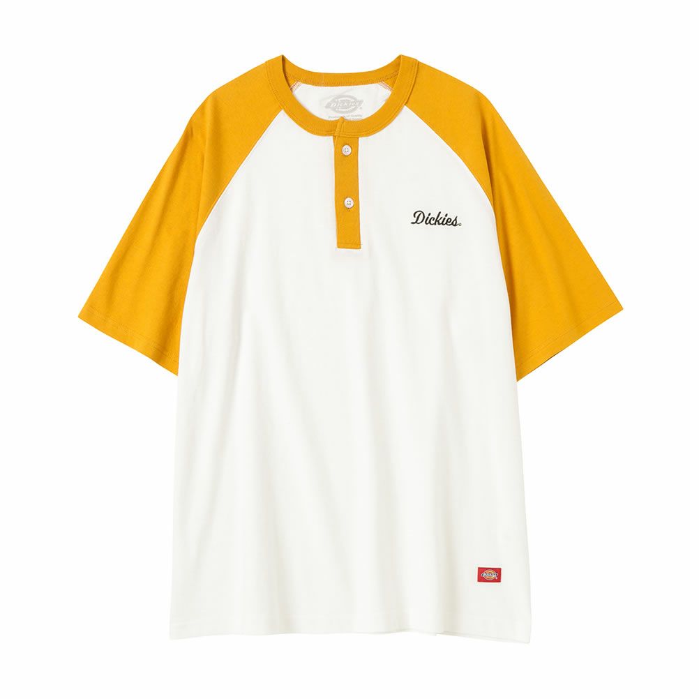 Dickies 袖配色ヘンリーネックTシャツ レディース メール便 対応商品商品サムネイル-18