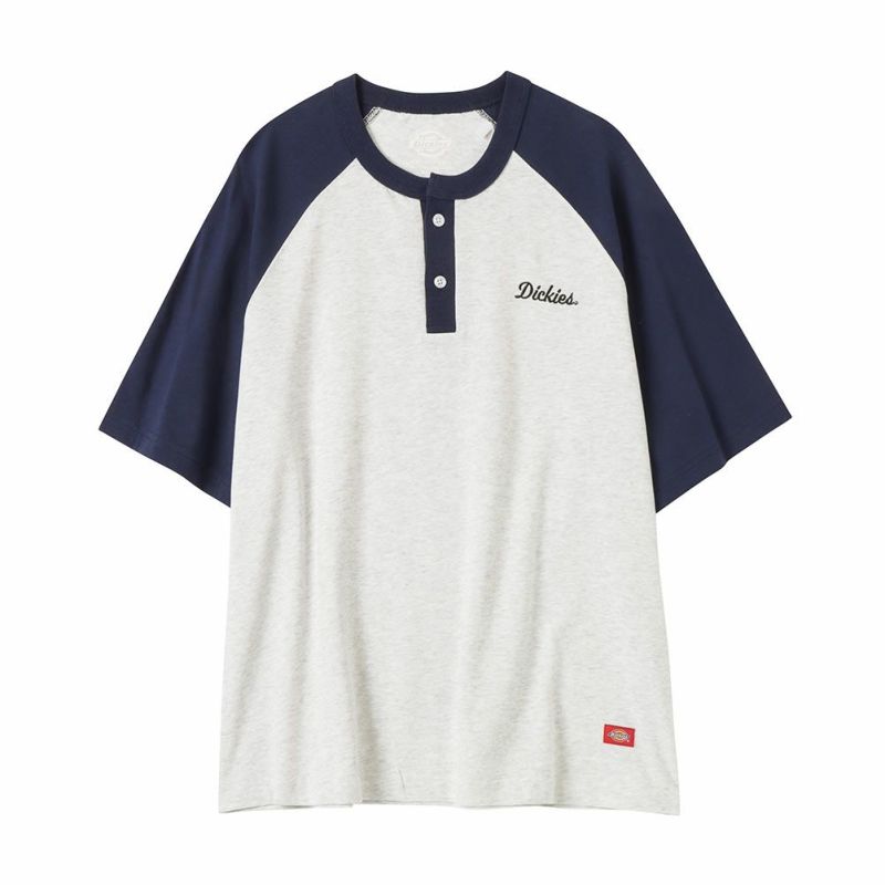 Dickies 袖配色ヘンリーネックTシャツ レディース メール便 対応商品商品画像-19