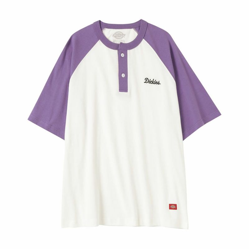 Dickies 袖配色ヘンリーネックTシャツ レディース メール便 対応商品商品画像-20