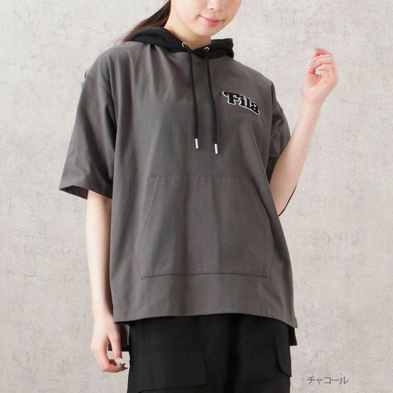 FILA Tシャツパーカー レディース