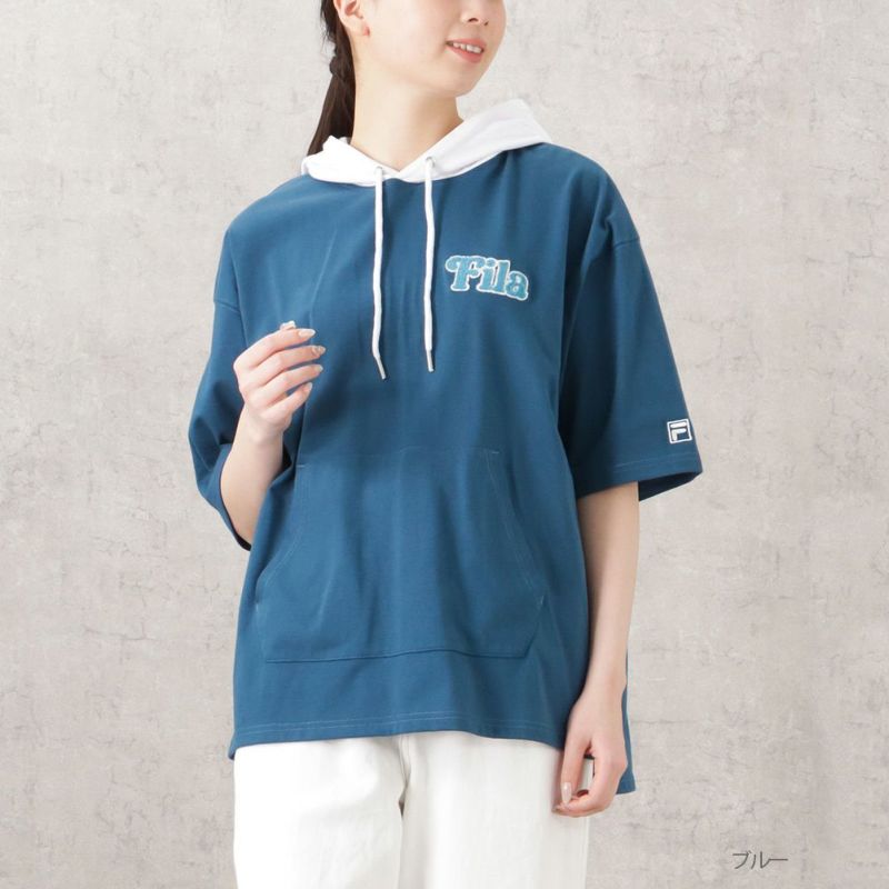 FILA Tシャツパーカー レディース