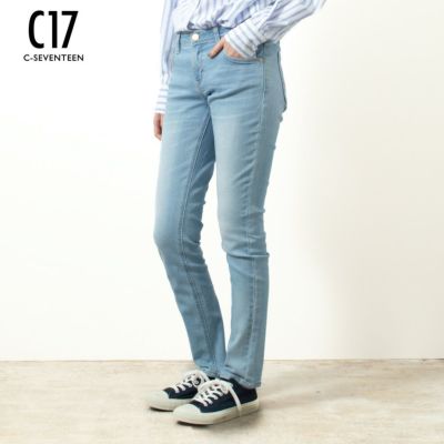 C17  スキニーパンツ レディース