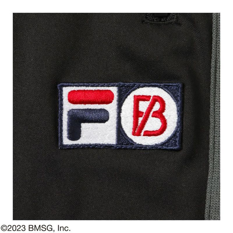 FILA×BE:FIRST コラボロゴ刺繍ジャージパンツ レディース【ストラップ1個をプレゼント】