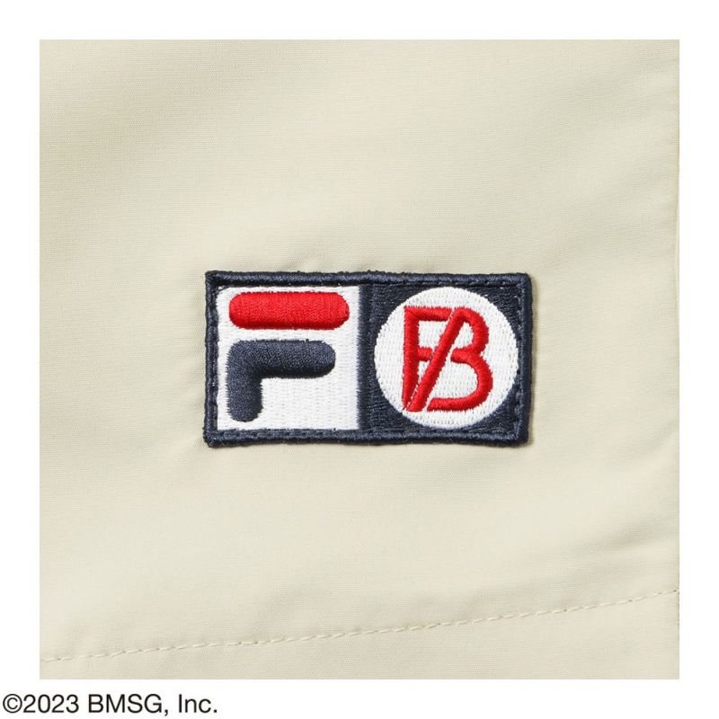 FILA×BE:FIRST コラボロゴ刺繍ハーフパンツ レディース