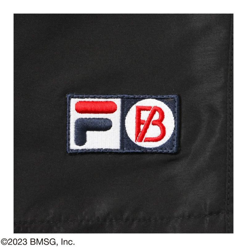 FILA×BE:FIRST コラボロゴ刺繍ハーフパンツ レディース