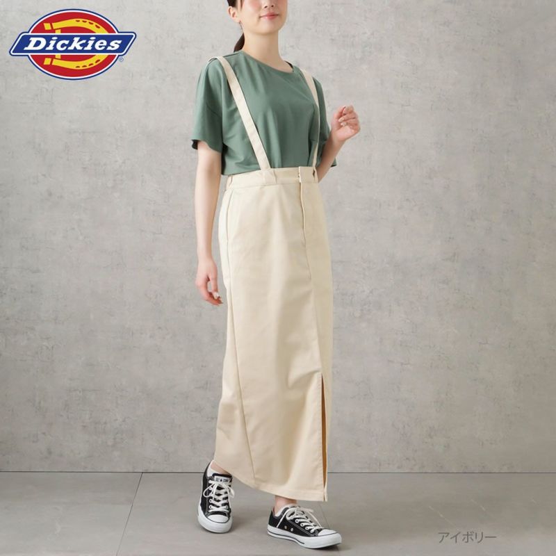 Dickies サスペンダー付きタイトスカート レディース商品画像-1
