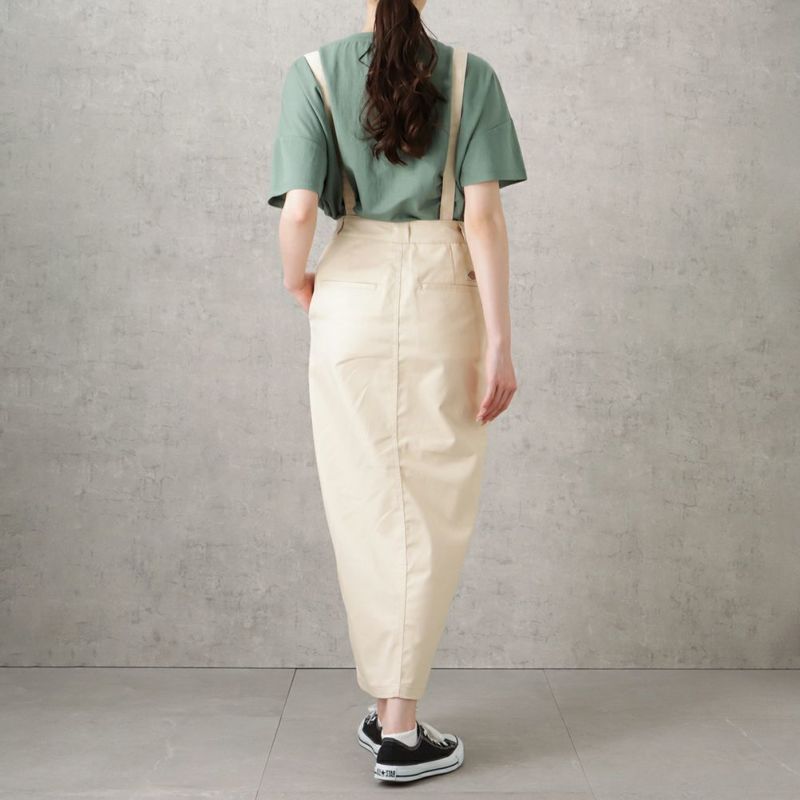 Dickies サスペンダー付きタイトスカート レディース商品画像-7