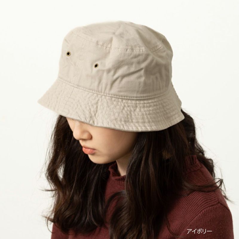 【オンラインストア限定】newhattan  バケットハット レディース商品画像-4