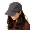 newhattan ローキャップ レディース