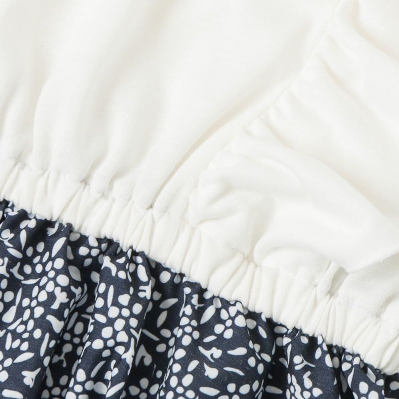 NAVY 花柄コンビワンピース キッズ商品画像-10