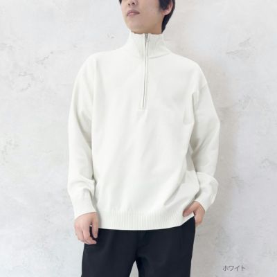 GOOD CREW  ハーフジップニット メンズ
