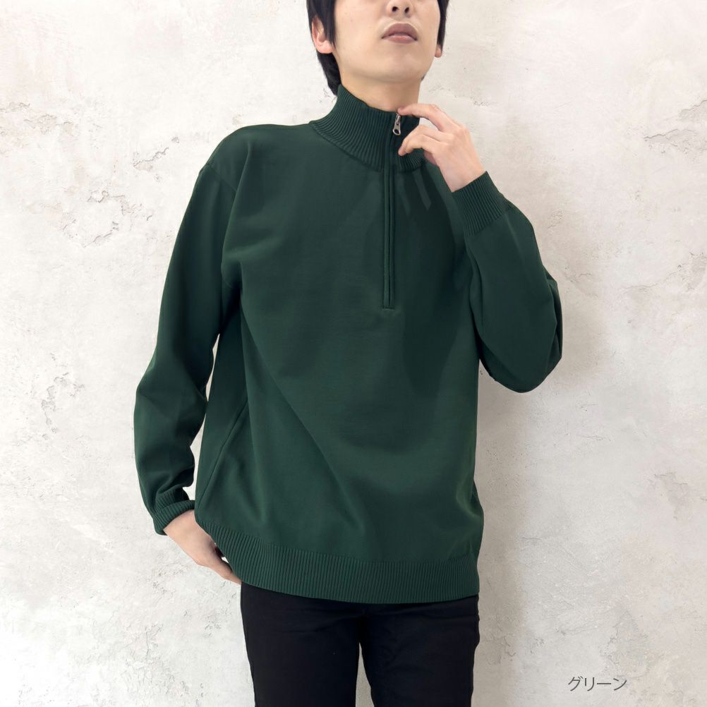 GOOD CREW  ハーフジップニット メンズ商品サムネイル-3