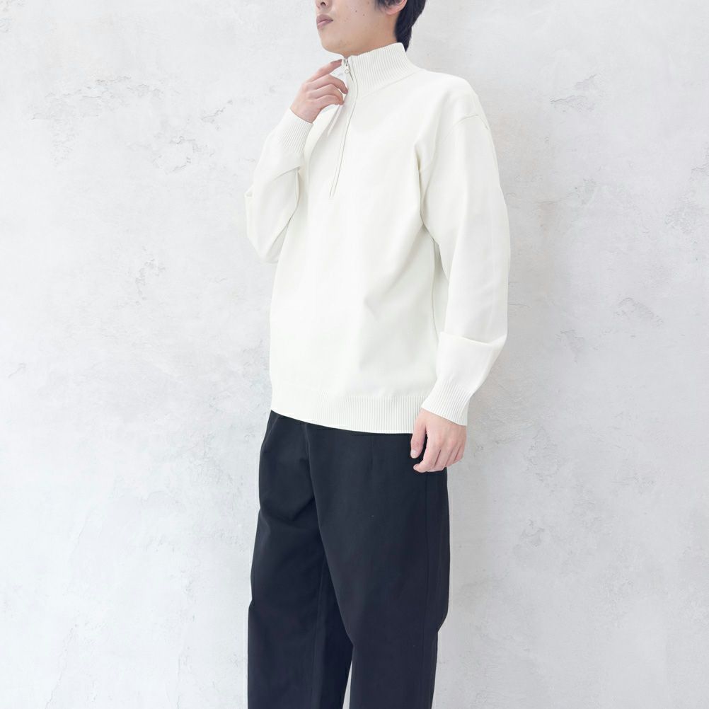 [さらに50%OFF]GOOD CREW  ハーフジップニット メンズ商品サムネイル-4