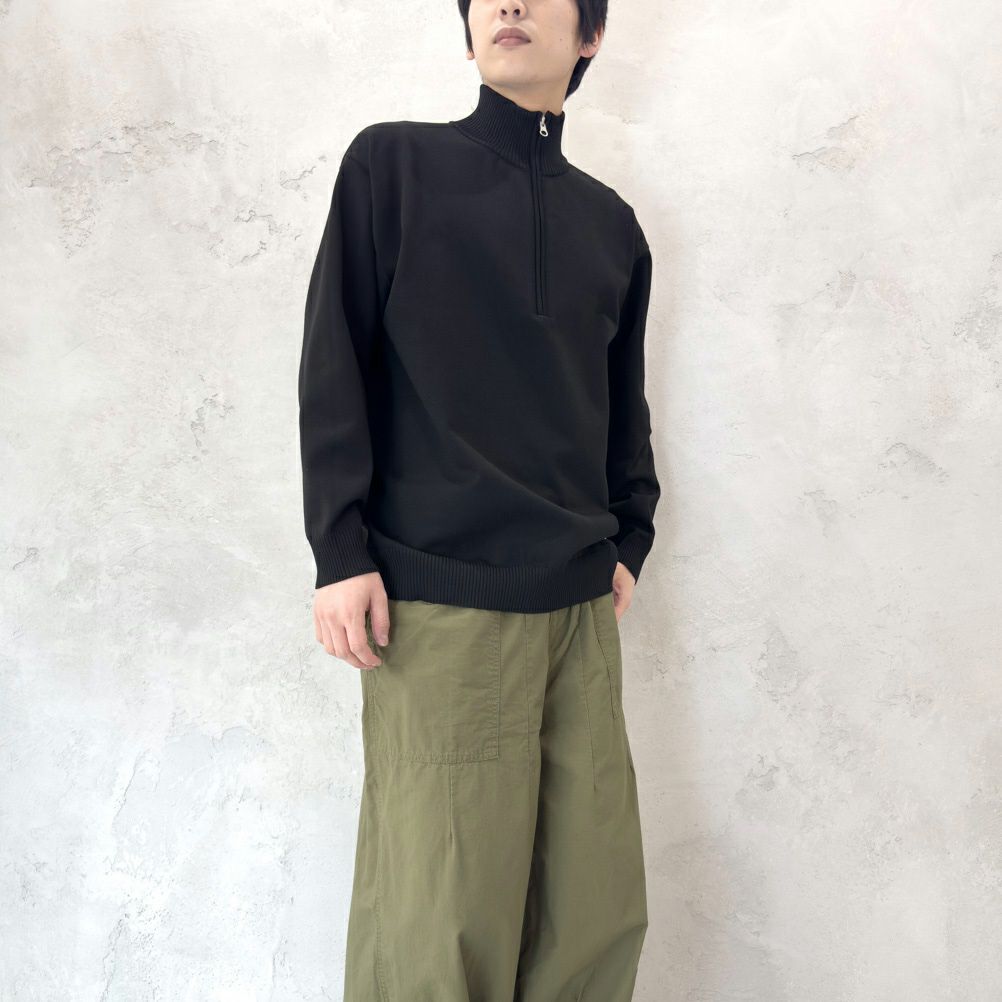 GOOD CREW ハーフジップニット メンズ