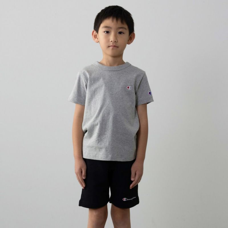 【オンラインストア限定】Champion ベーシック半袖Tシャツ キッズ ネコポス 対応商品商品画像-2