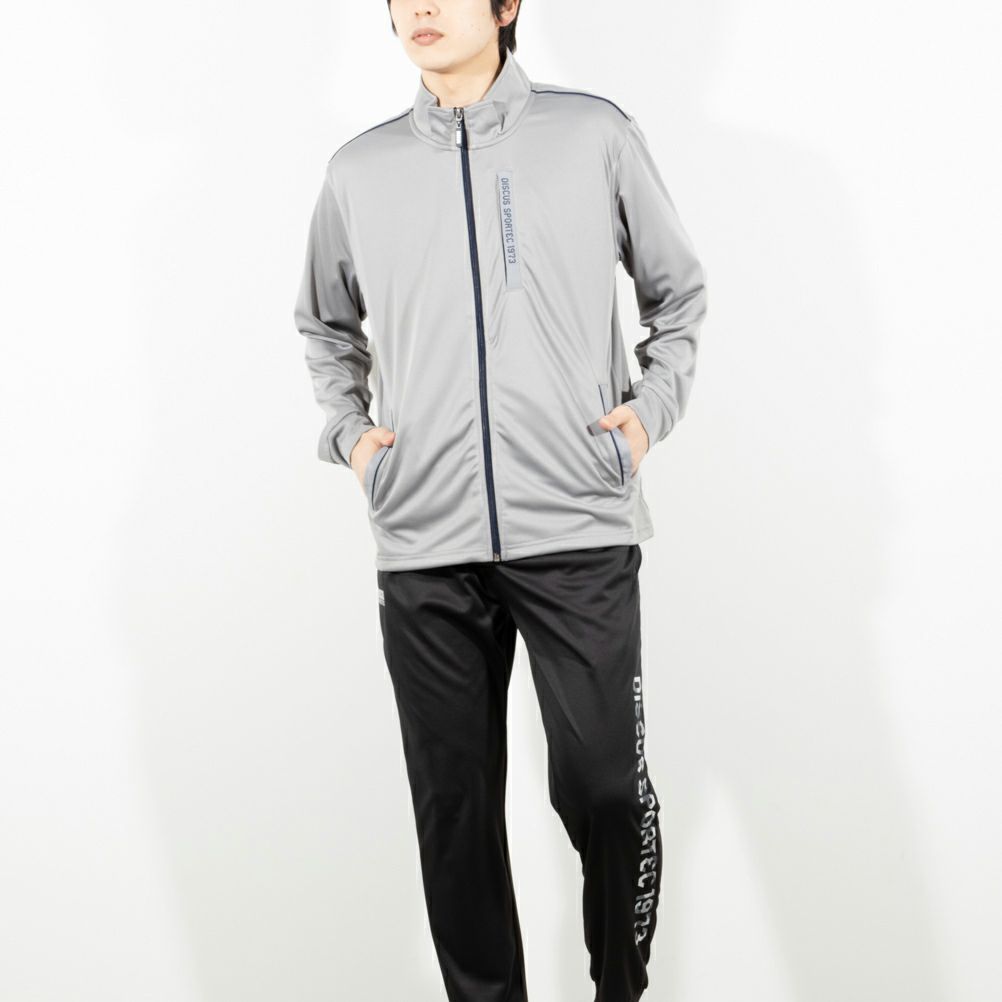 DISCUS SPORTEC ドライハニカムジップアップジャケット メンズ