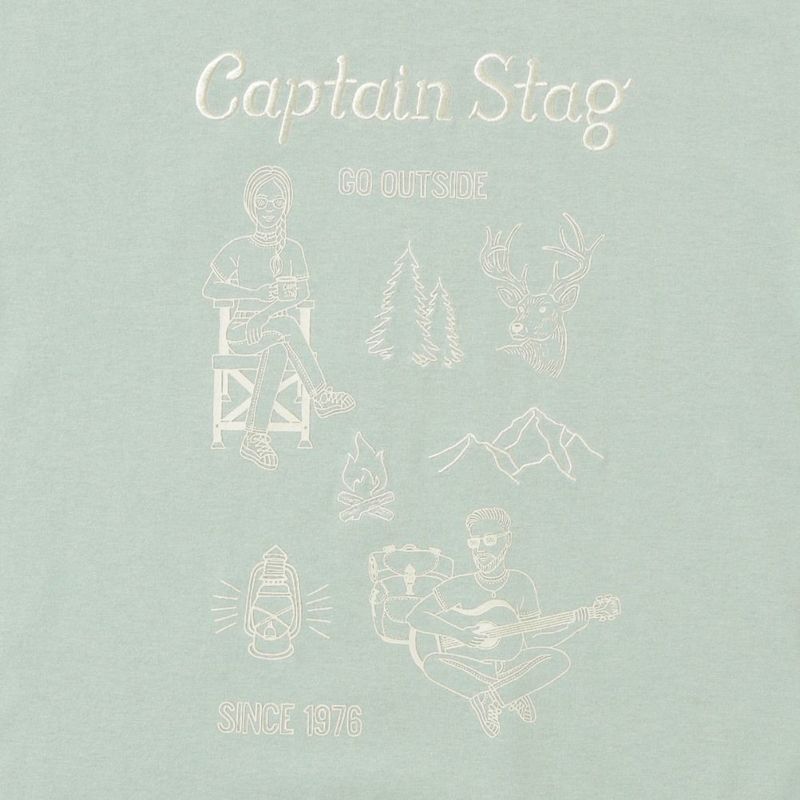 CAPTAIN STAG アソートTシャツ レディース ネコポス 対応商品