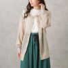 NAVY メッシュカーディガン レディース