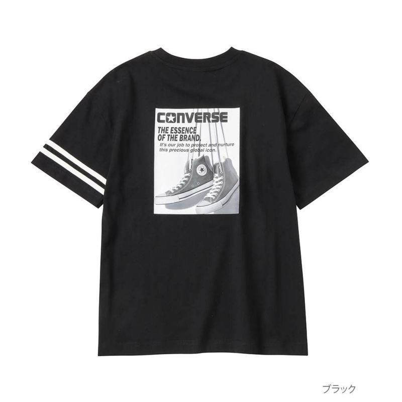 CONVERSE バックプリントTシャツ キッズ メール便 対応商品商品画像-1