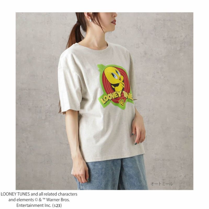 LOONEY TUNES ルーニー・テューンズ アソートTシャツ レディース ネコポス 対応商品商品画像-2