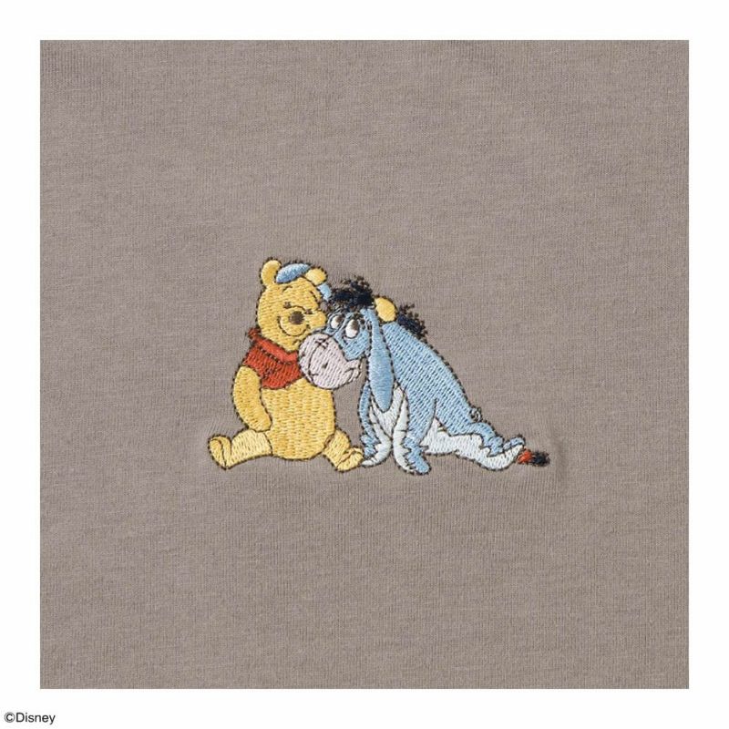 Disney / ワンポイント刺繍Tシャツ レディース