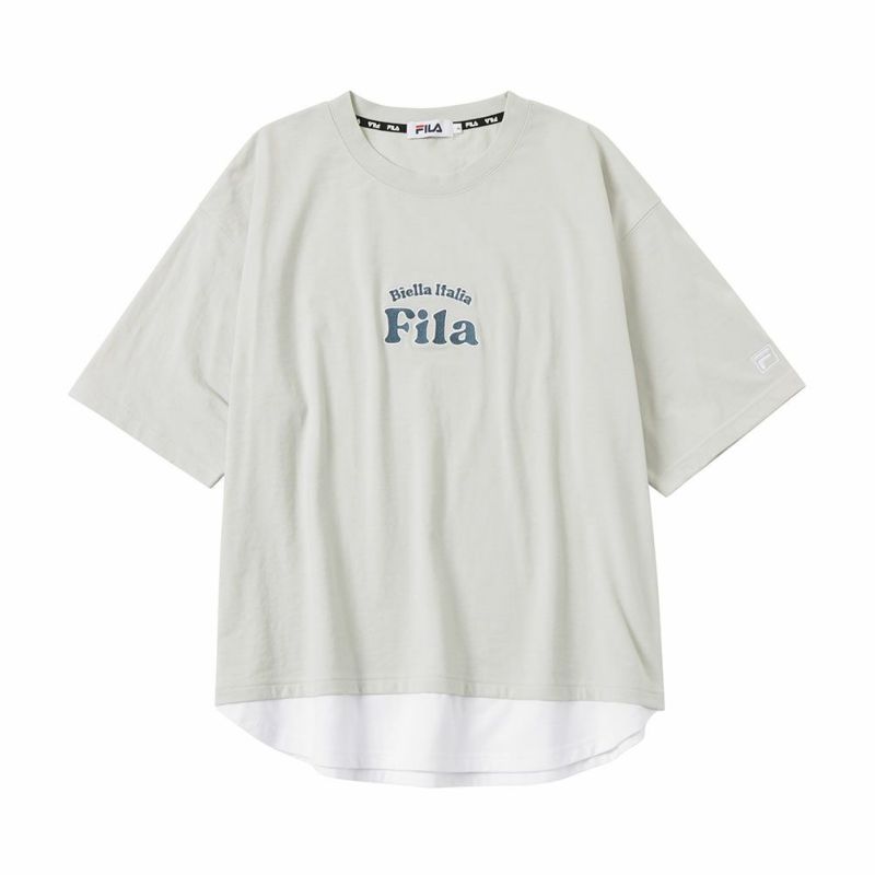 FILA フェイクレイヤードTシャツ レディース