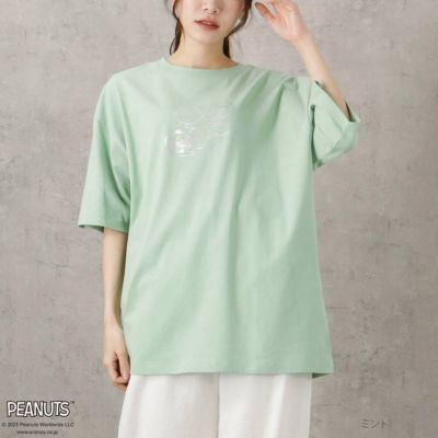 PEANUTS SNOOPY プリントTシャツ レディース ネコポス 対応商品