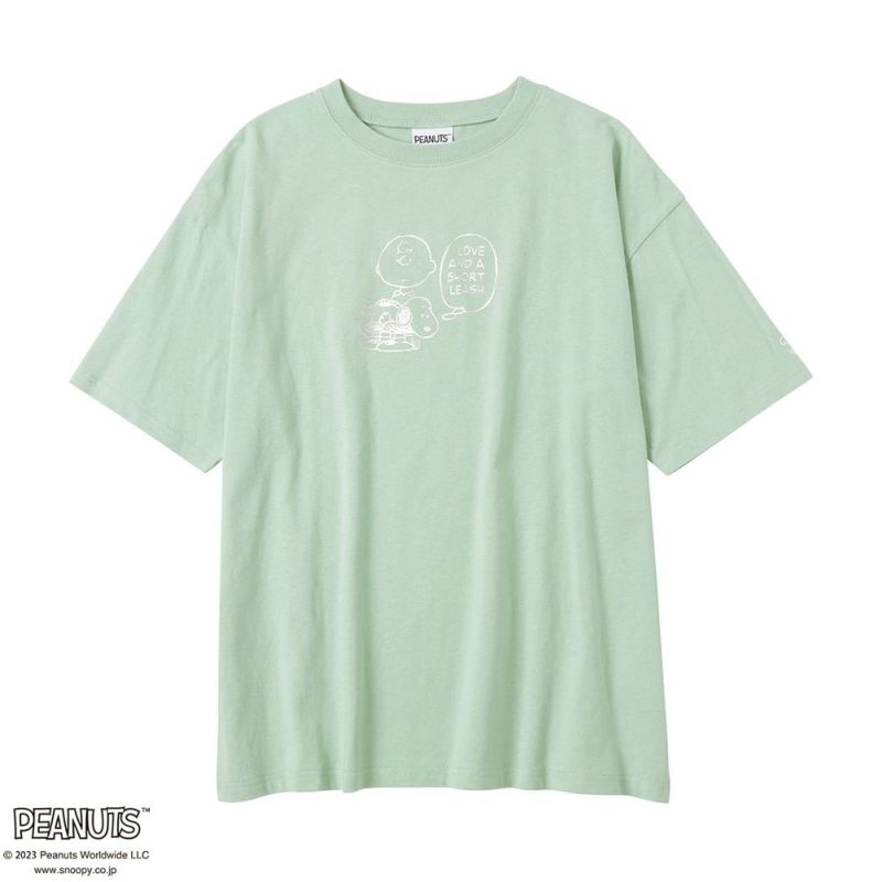 PEANUTS SNOOPY プリントTシャツ レディース