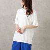BEVERLY HILLS POLO CLUB 天竺ワンポイント刺繍Tシャツ レディース ネコポス 対応商品